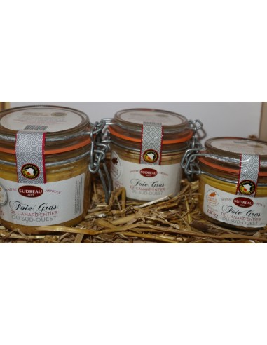 Foie Gras de Canard entier du Sud Ouest IGP Sudreau