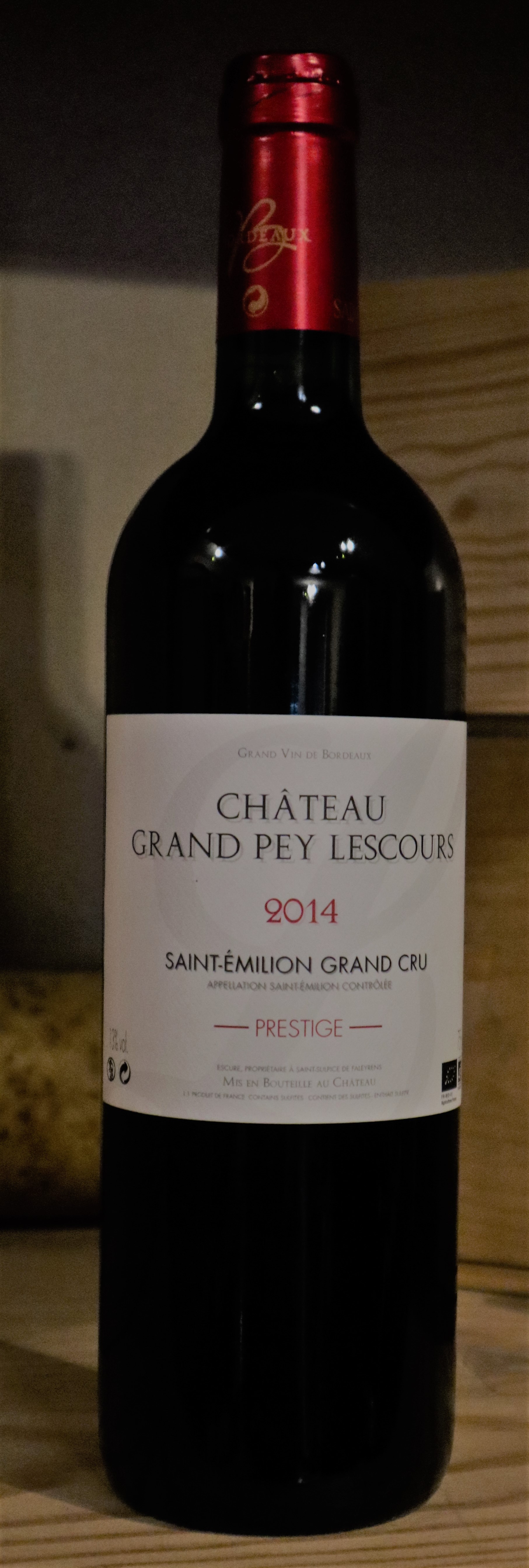 Château Grand-Pey-Lescours 2014 Prestige