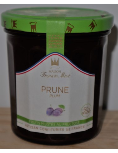 Confiture prune au fructose