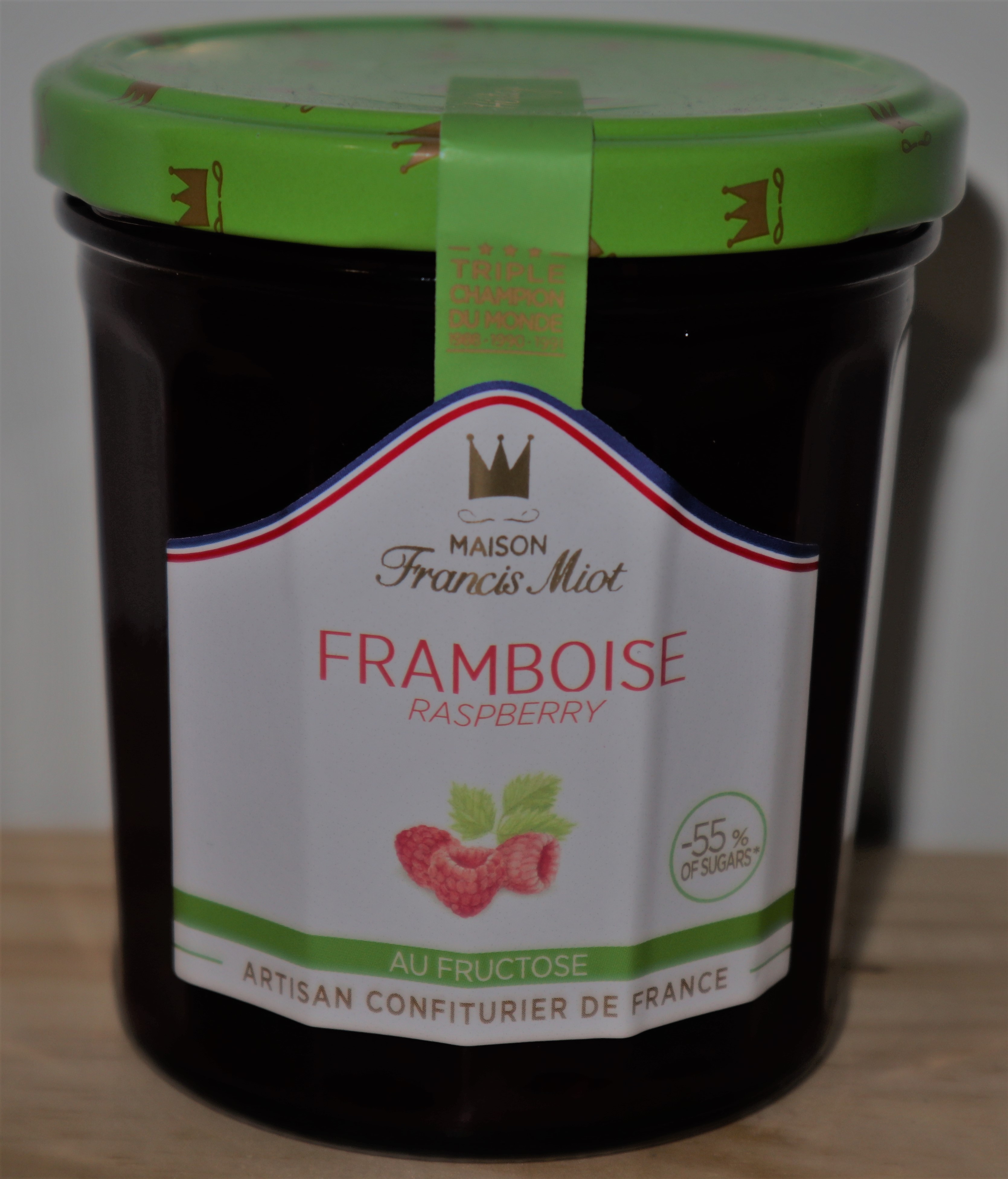 Confiture Framboise au fructose