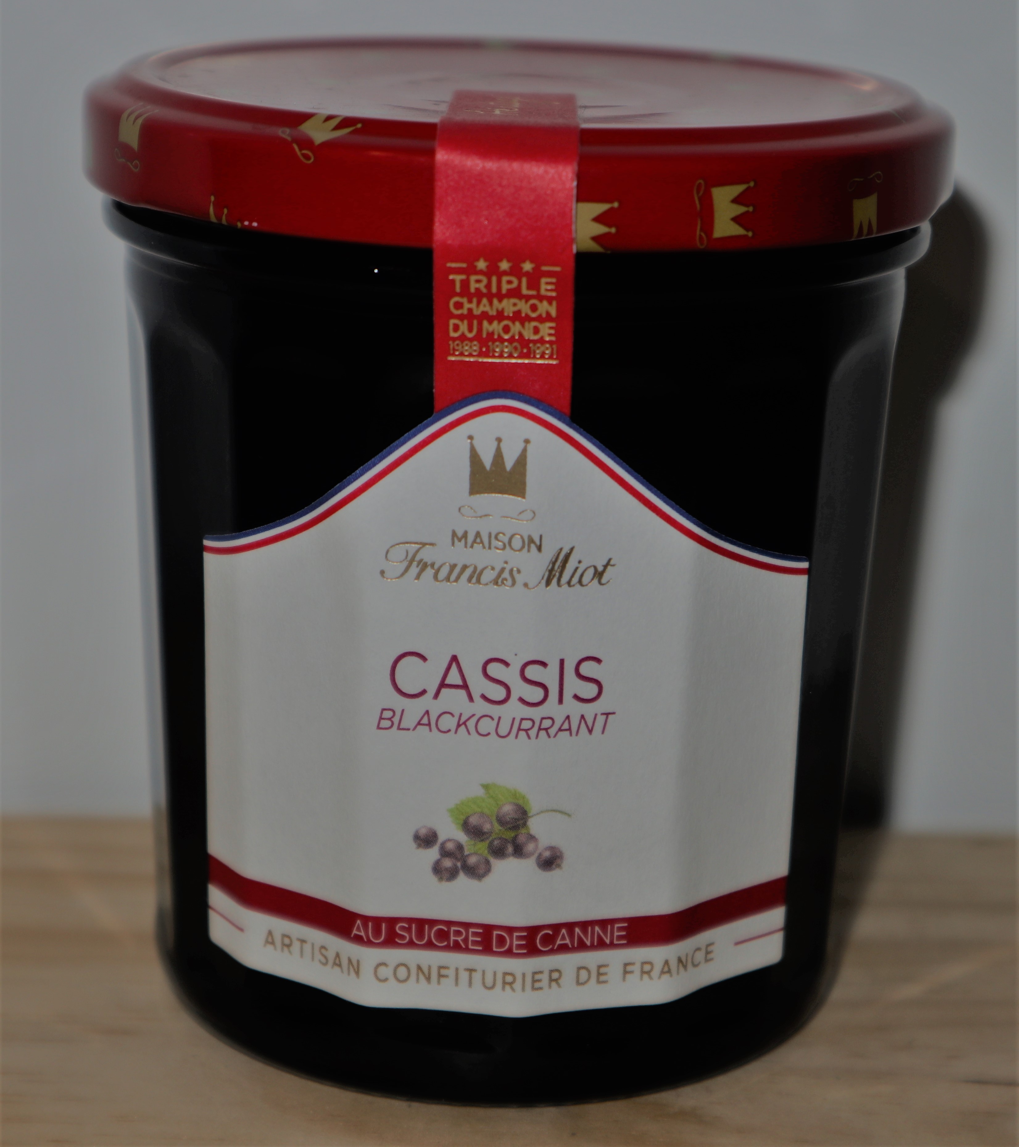 Confiture cassis