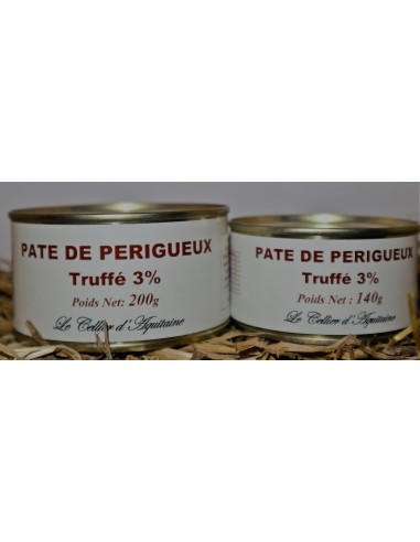 Pâté de Périgueux truffé 3 %
