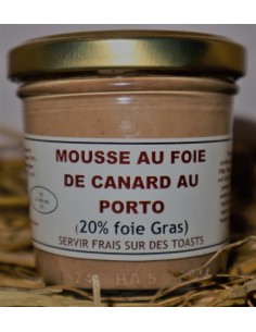 Mousse au foie de canard au Porto