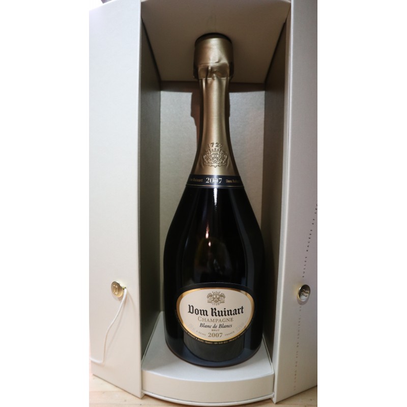 Champagne Dom Ruinart Blanc de Blancs Coffret 2007 75CL