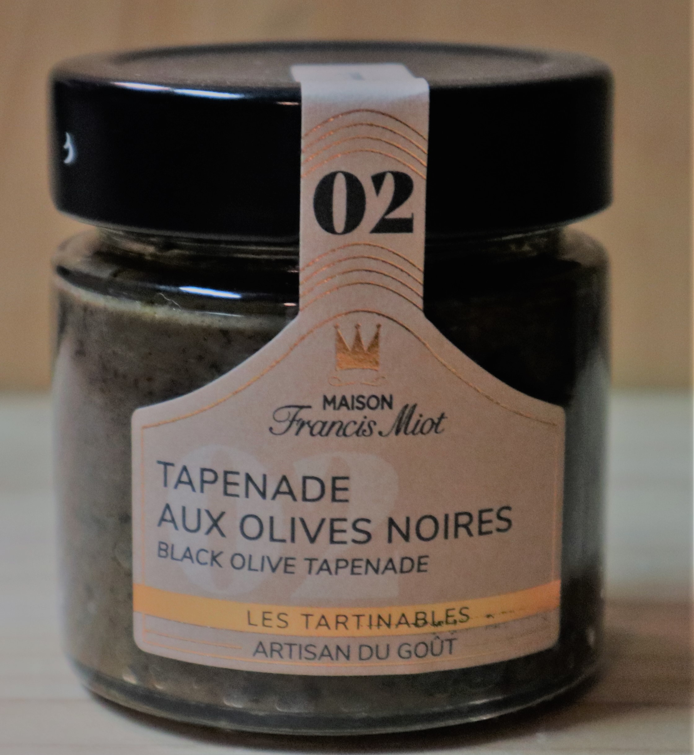 Tapenade aux olives noires