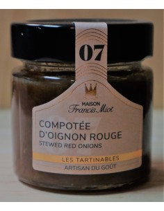 Compotée d'oignon rouge