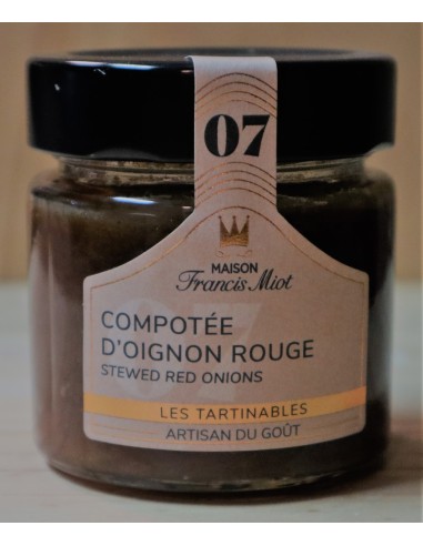 Compotée d'oignon rouge