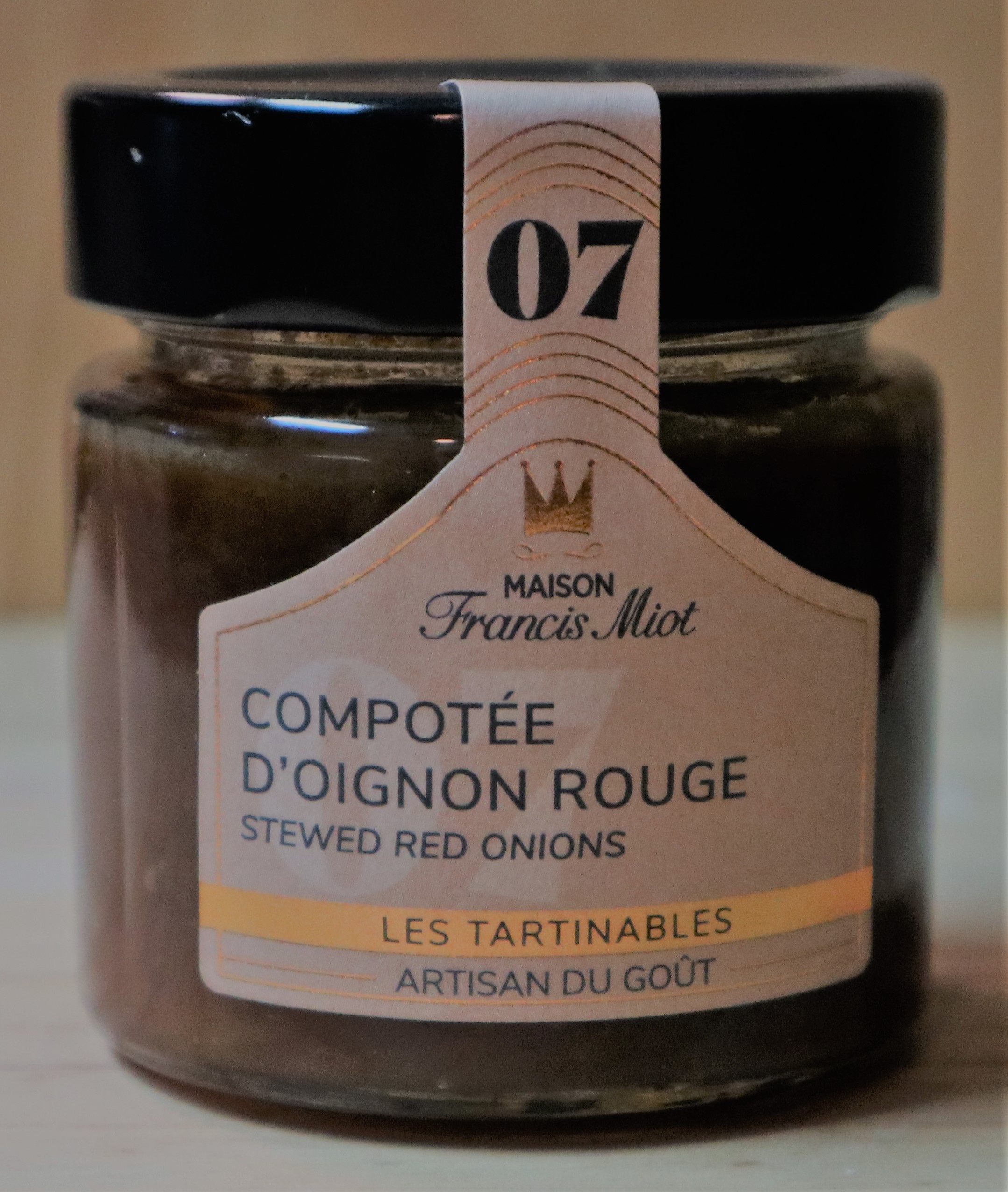 Compotée d'oignon rouge