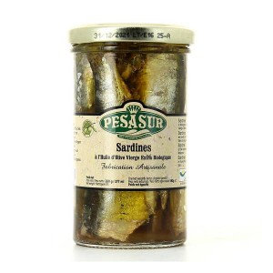 Sardines à l'huile d'olive vierge Bio