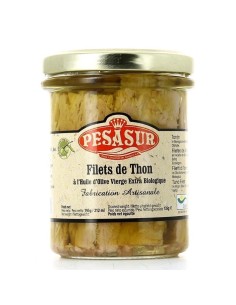 Filets de Thon à l'huile vierge extra Bio