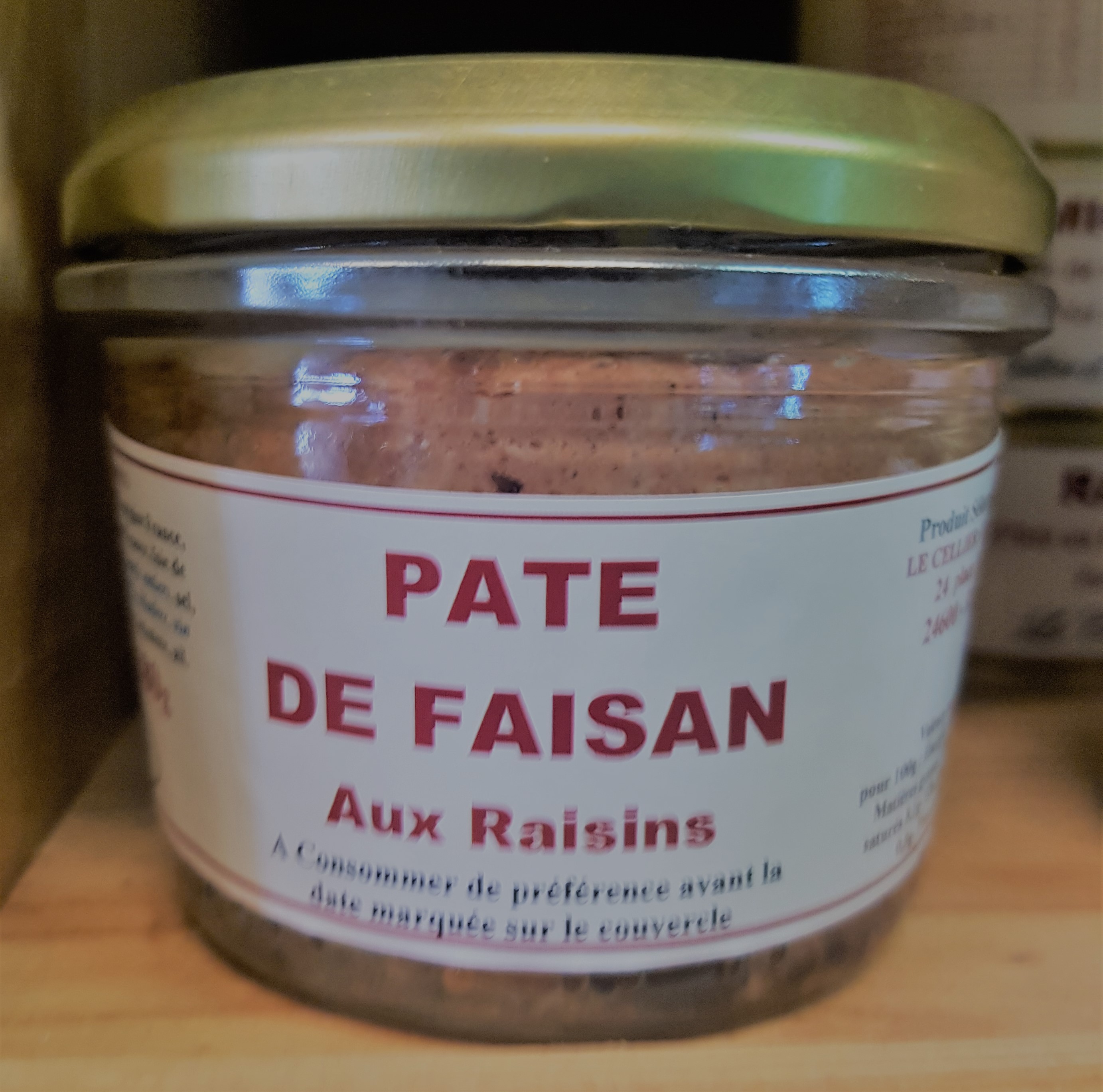Pâté de Faisan aux Raisins