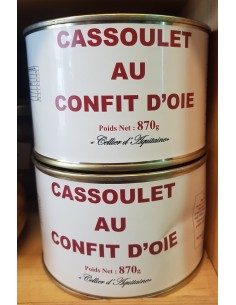 Cassoulet au Confit d'Oie