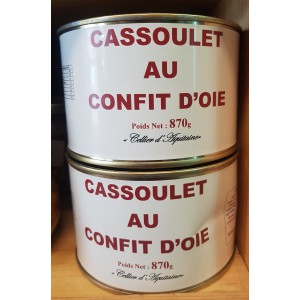 Cassoulet au Confit d'Oie