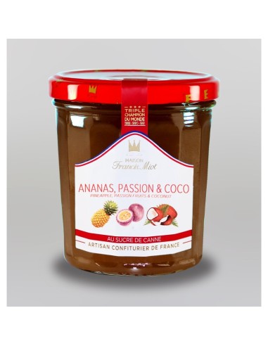 Confiture Ananas, Passion & Coco