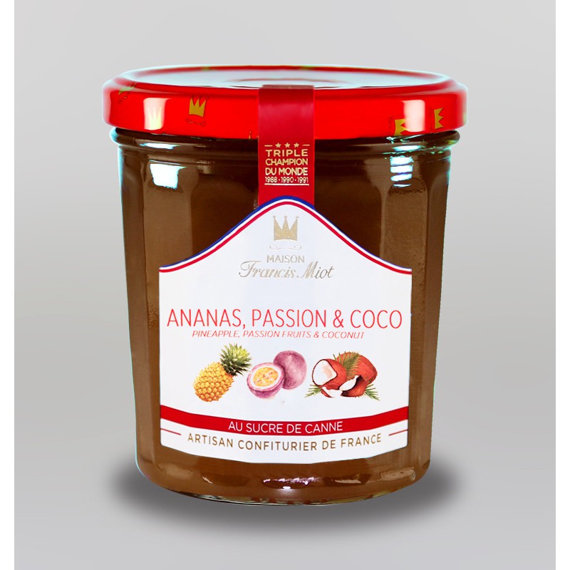 Confiture Ananas, Passion & Coco