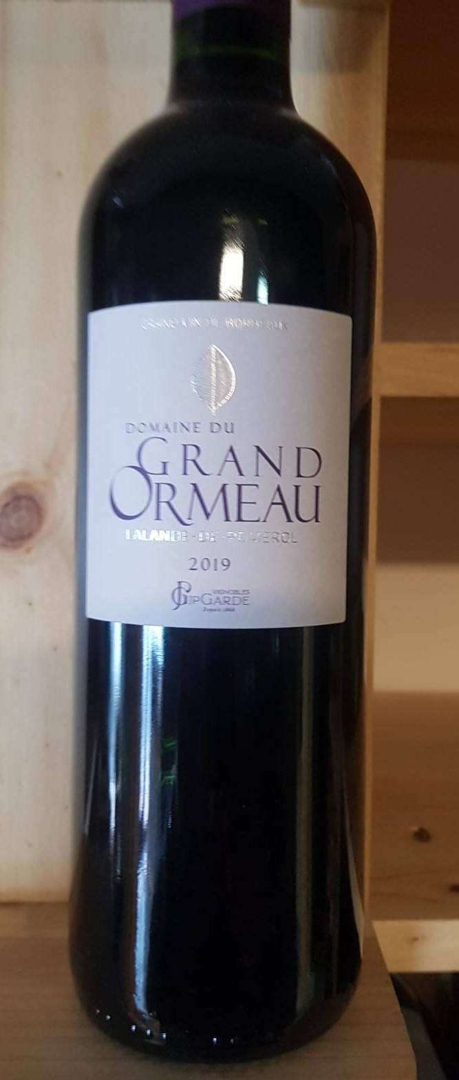 Domaine du Grand Ormeau 2019