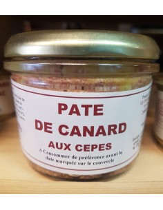 Pâté de canard aux Cèpes