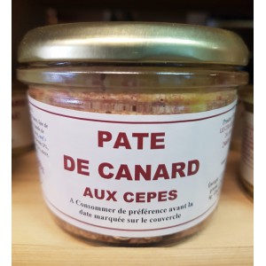 Pâté de canard aux Cèpes