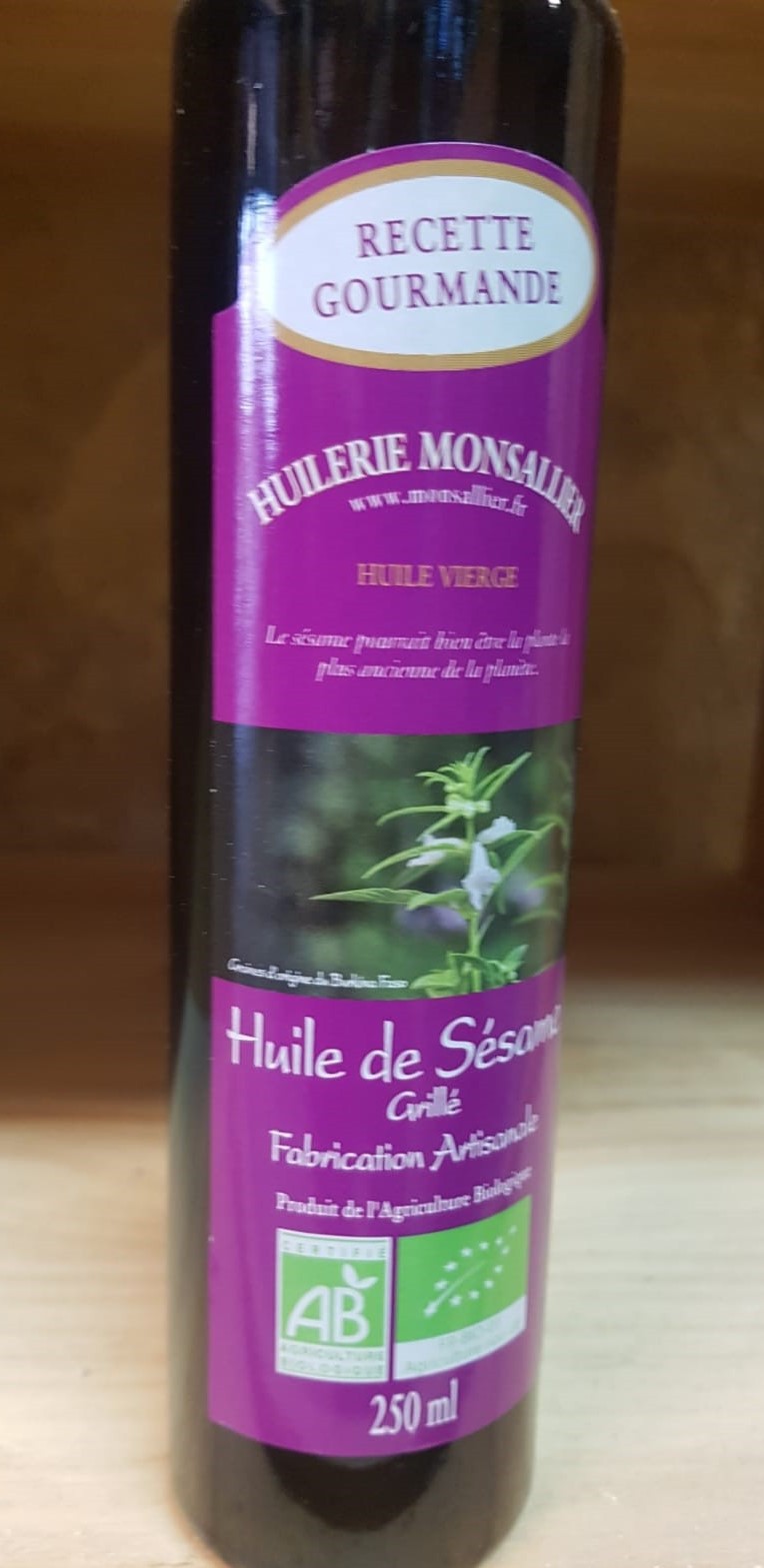 Huile de Sésame 25 cl