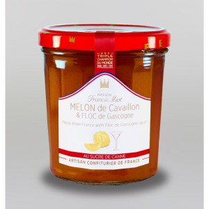 Confiture Melon Cavaillon Floc de Gascogne