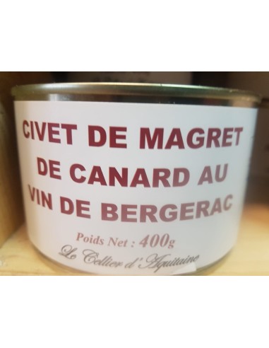 Civet de Magret de Canard au Vin de Bergerac