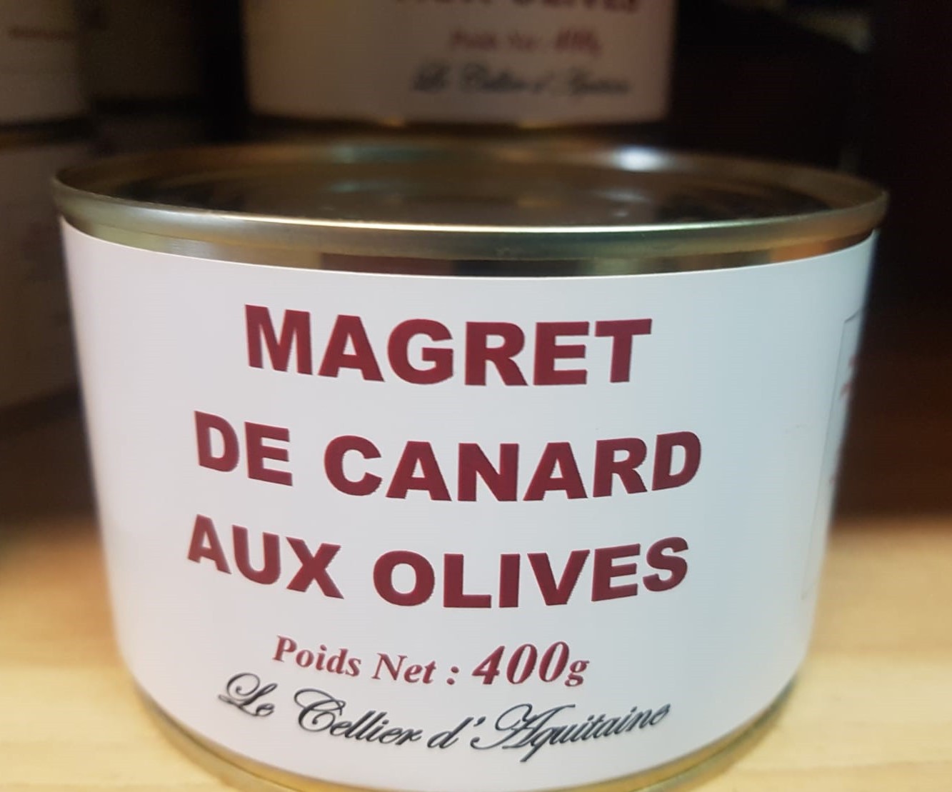 Magret de Canard aux Olives