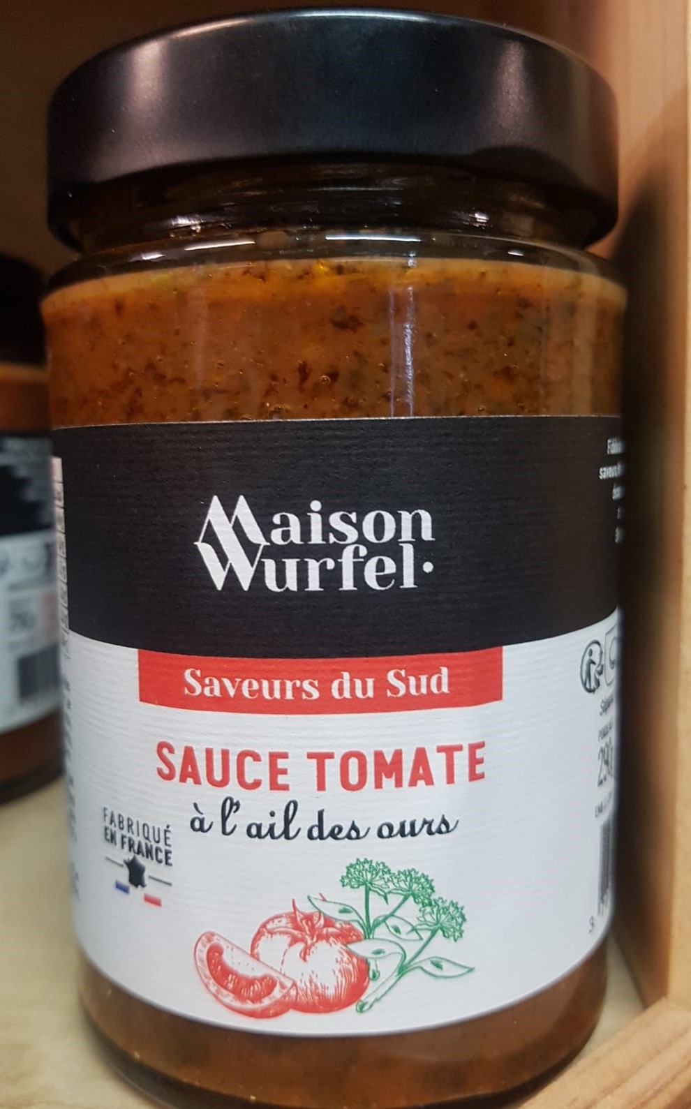 Sauce Tomate à l'ail des ours