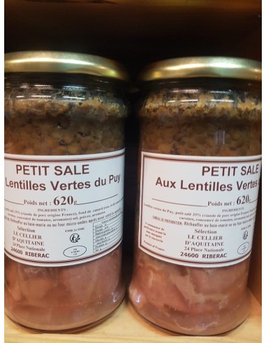 Petit Salé aux Lentilles Vertes du Puy