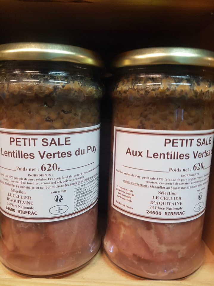 Petit Salé aux Lentilles Vertes du Puy