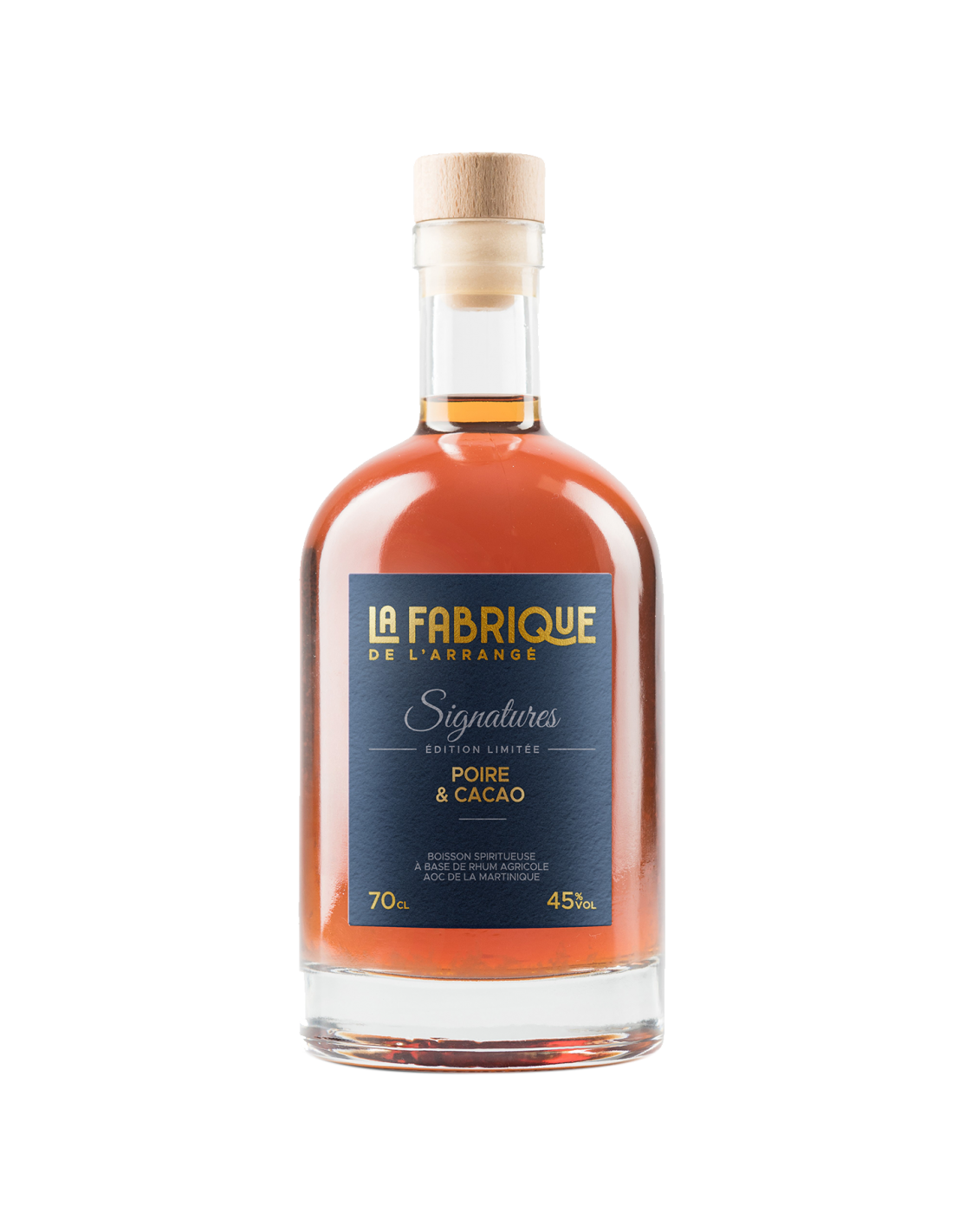 Rhum Poire Cacao Torréfié