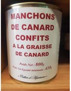 Manchons de canard confits