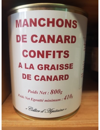 Manchons de canard confits