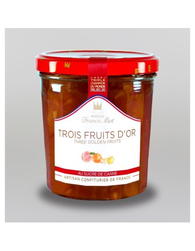 Confiture Trois Fruits d'Or Fructose