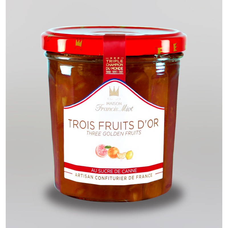 Confiture Trois Fruits d'Or Fructose