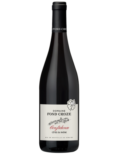 Confidence rouge 2022 Domaine Fond Croze