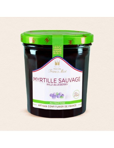 Confiture Myrtille Fructose