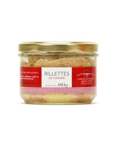 Rillettes pur Canard 180 gr