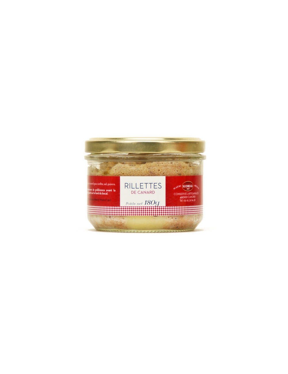 Rillettes pur Canard 180 gr