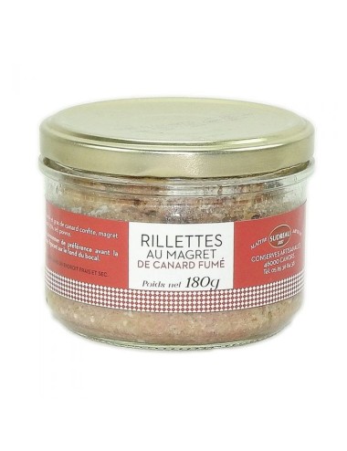 Rillettes au Magret de Canard Fumé 180 gr