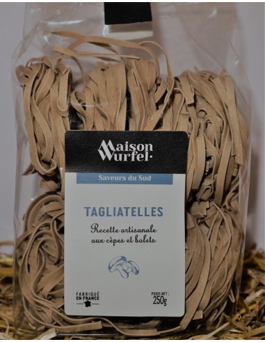 Tagilatelles aux cèpes et bolets