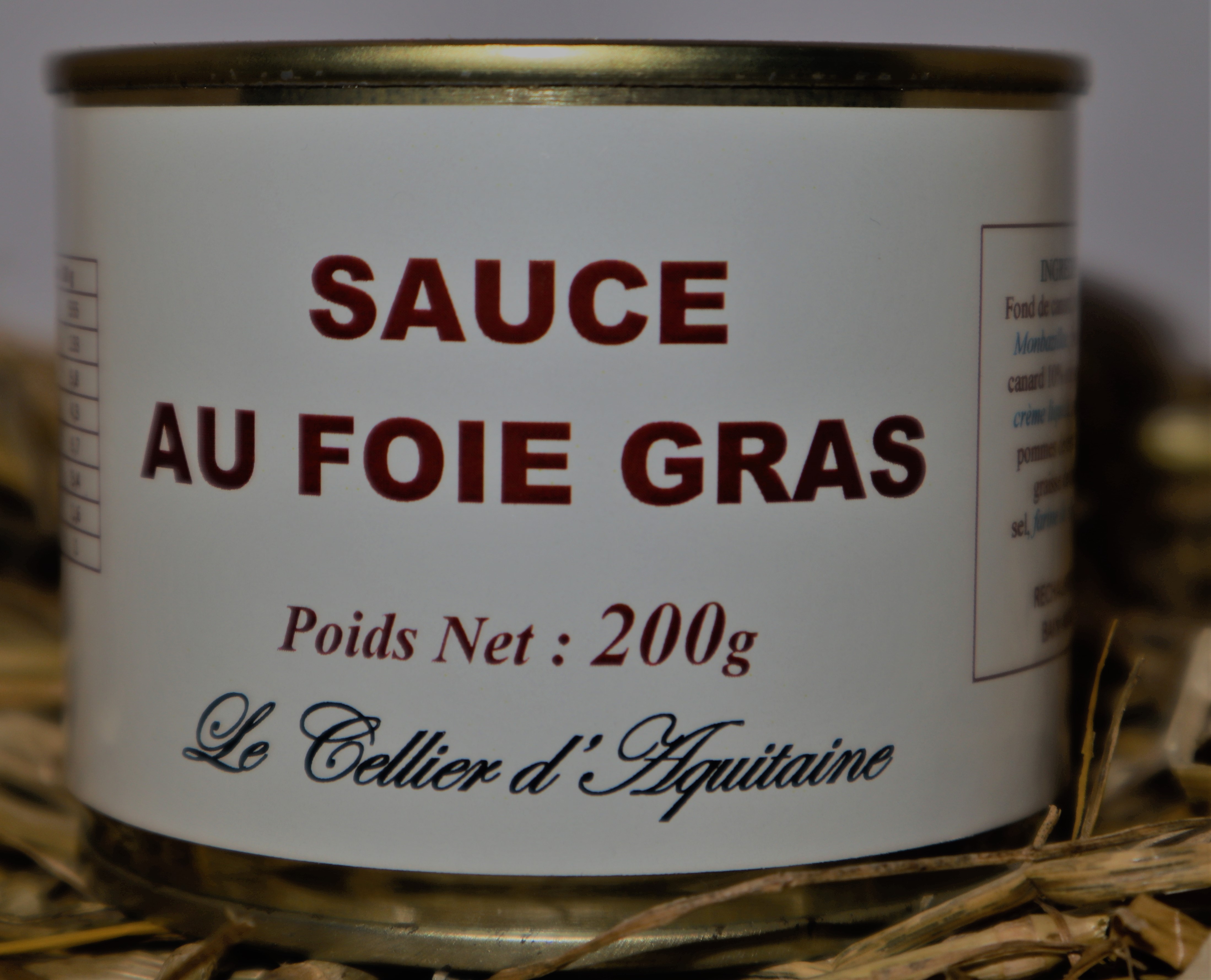 Sauce au foie gras